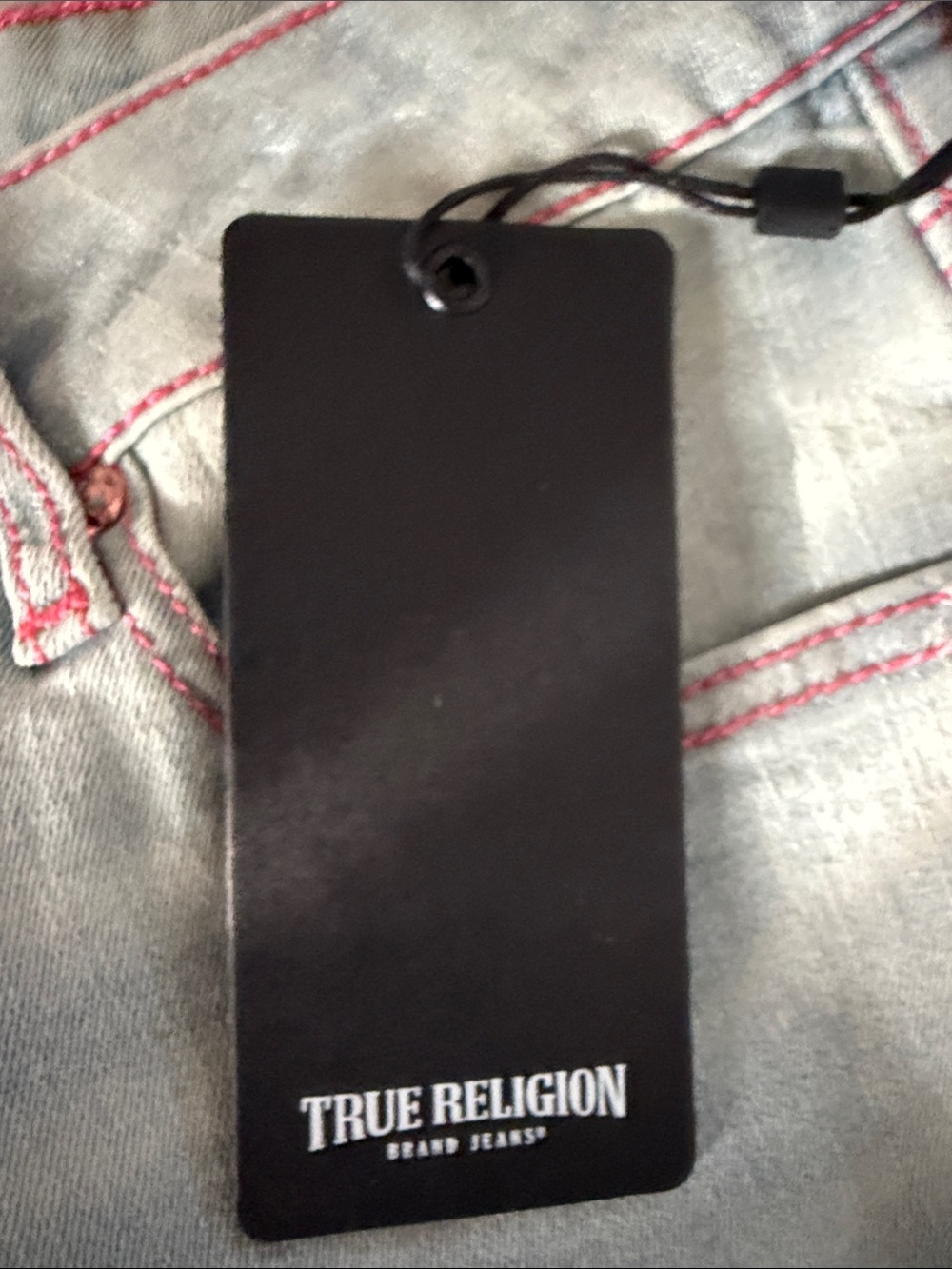 True Religion Light Endless Jennie Distress Capris 28 - Picture 9 of 12